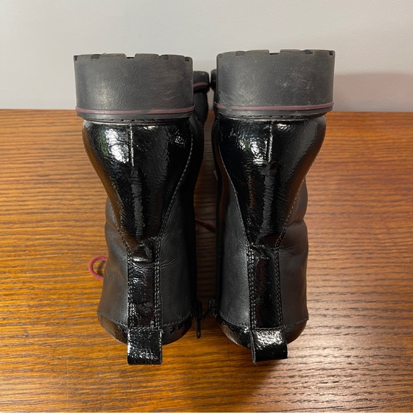 Remonte Black Leather Lined Winter Boot - Picture 7 of 10